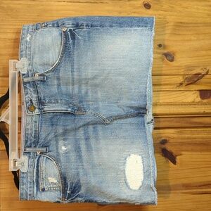 Gap mini denim skirt